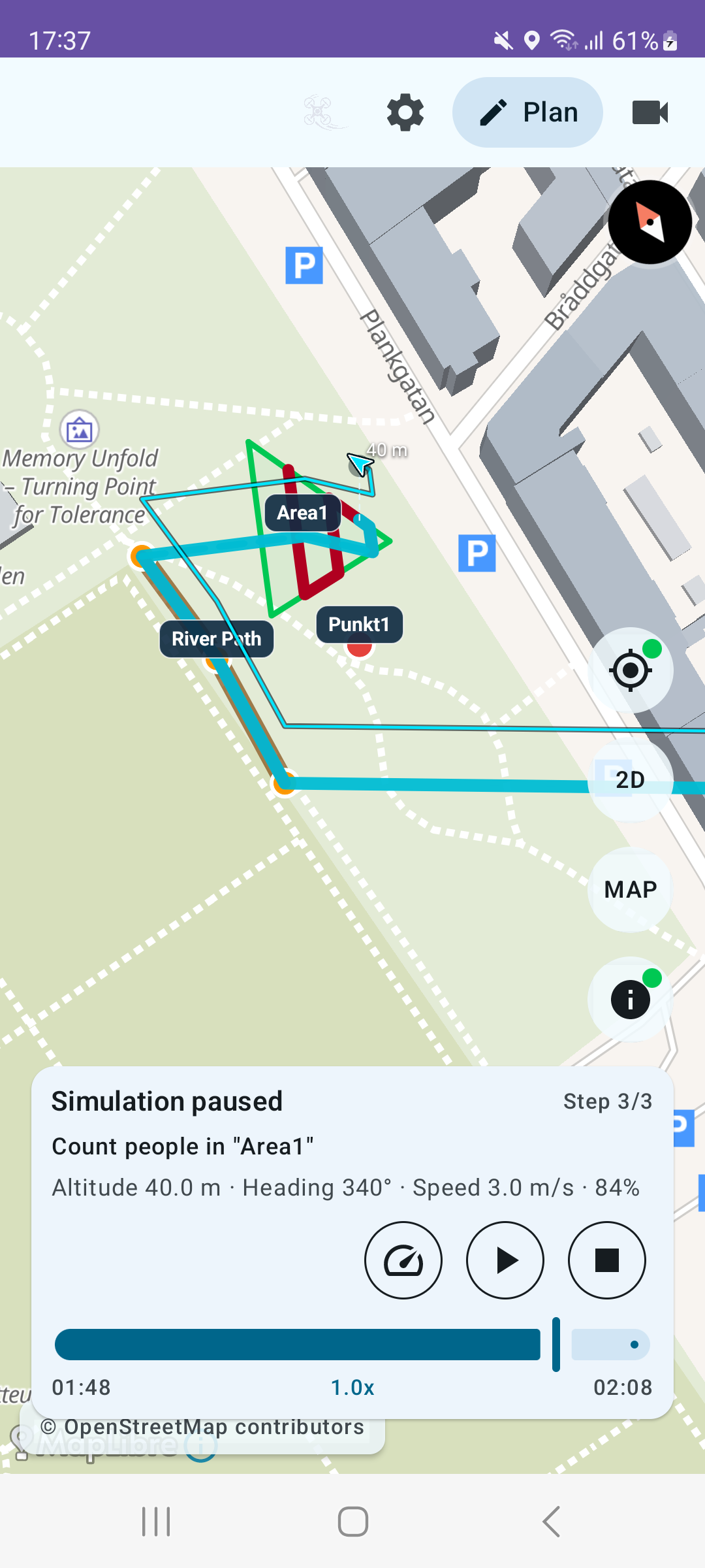 Vision-related feature screen